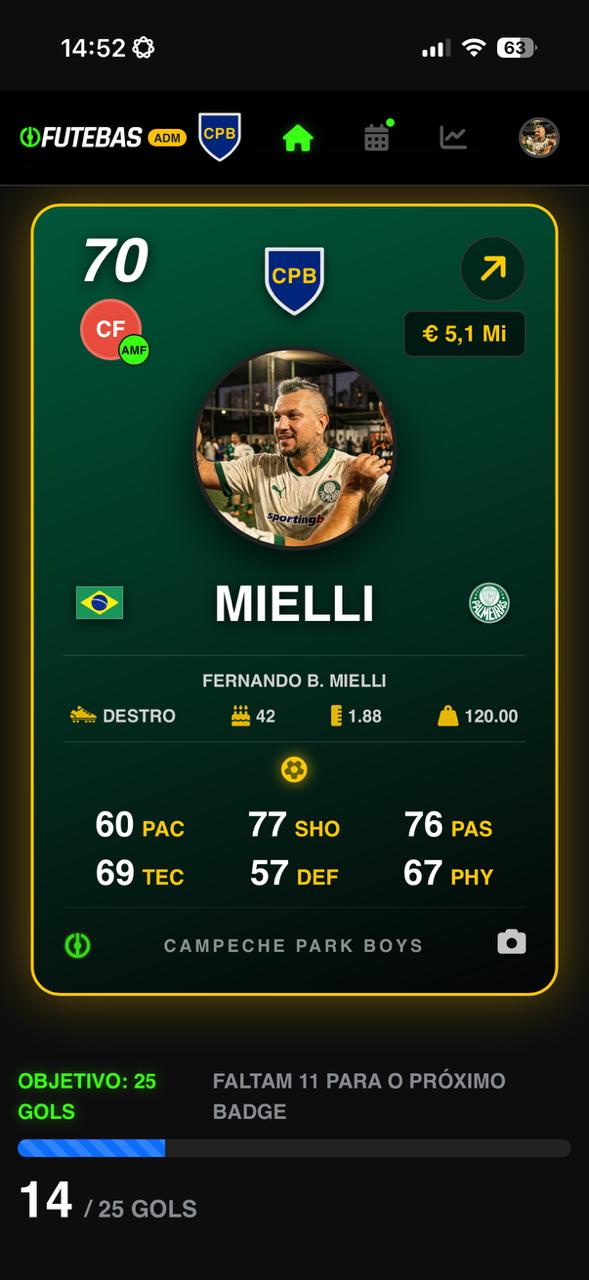 Futebas Card Preview